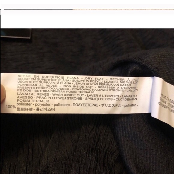 🆕 Zara textured pullover crew neck stretchy knee length long sleeve dr… - Picture 8 of 10